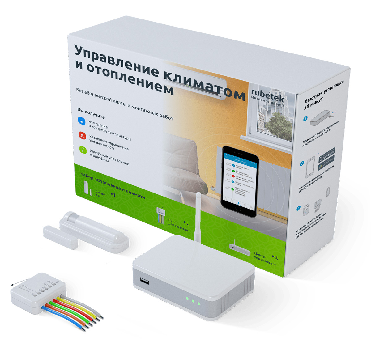 Умный дом - Климат - Теплый прием к вашему приезду - Интернет-канала Idalgo Teleco
